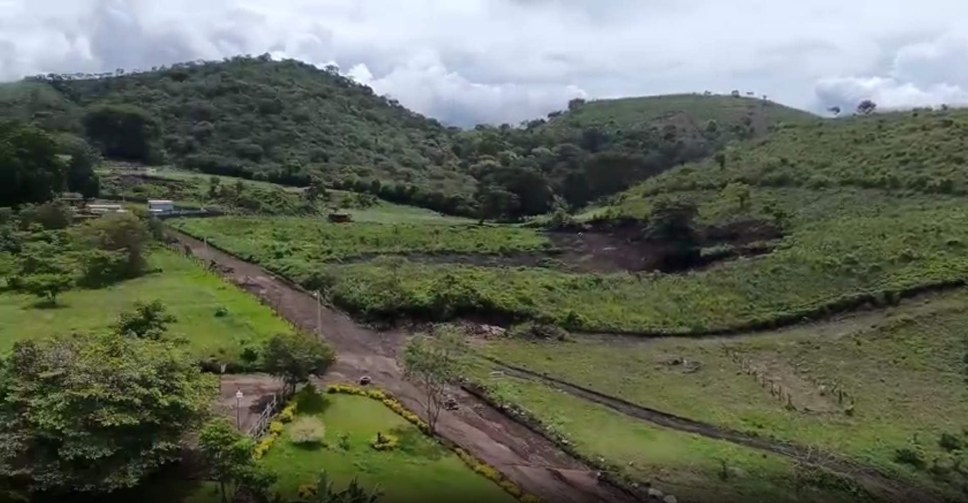 Vista de la lotificación Monte Alto III